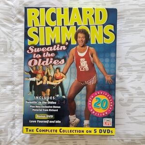 Richard Simmons Sweatin' to the Oldies 5 DVD 20th Anniversary Collection Set